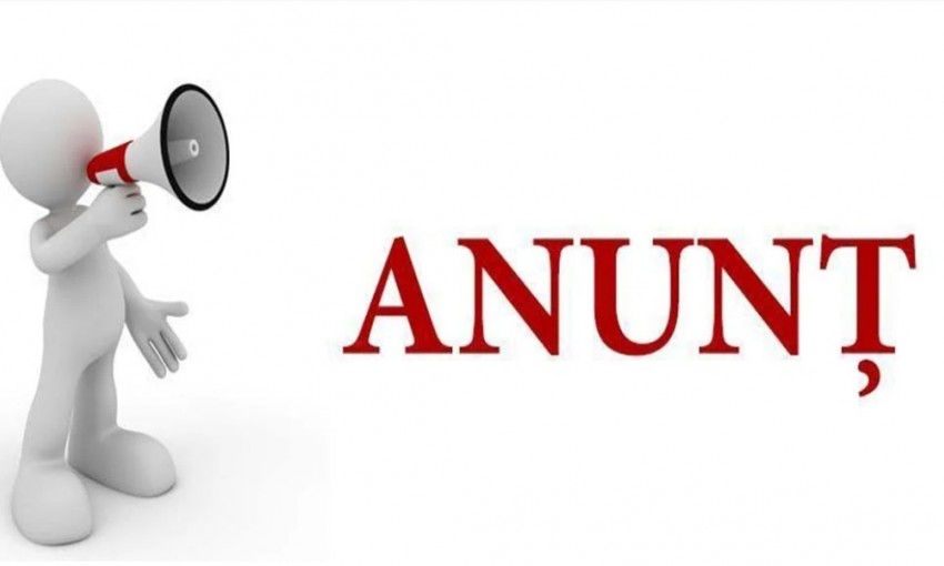ANUNȚ