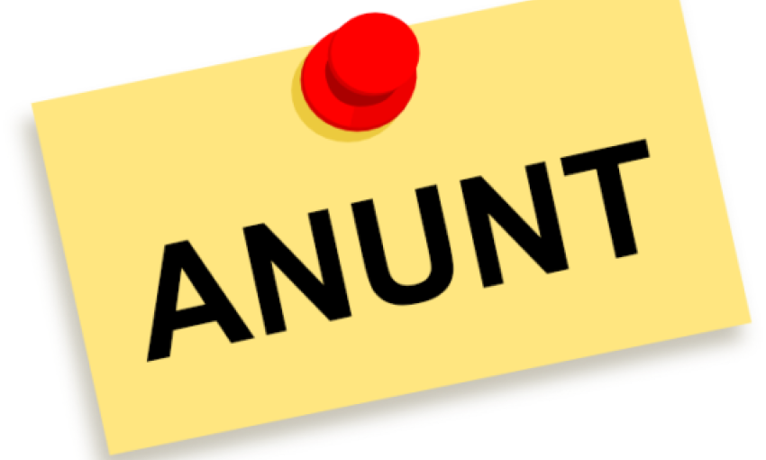 Anunt de participare la licitatie